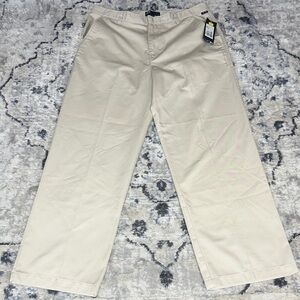 Oakley Khaki Pants Men’s Size 34 Regular Fit Casual Flat Front